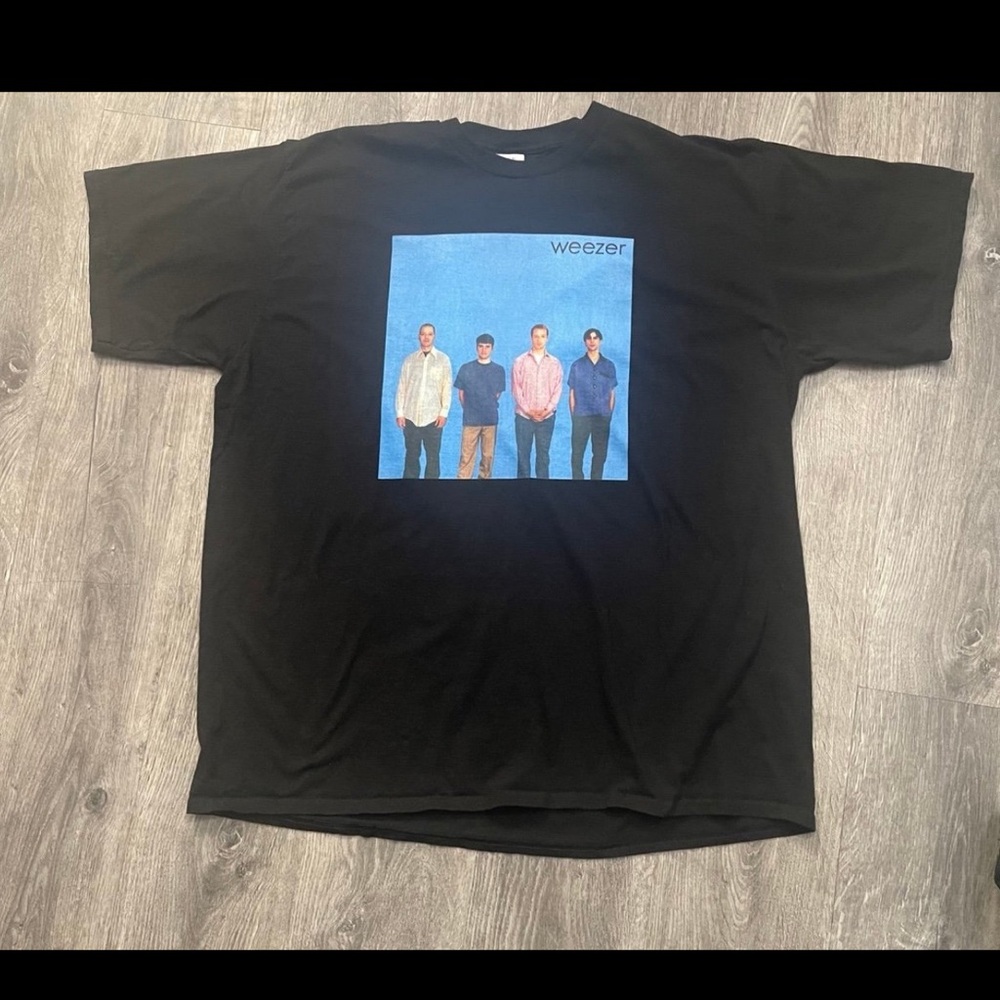 Black Weezer Graphic T-Shirt